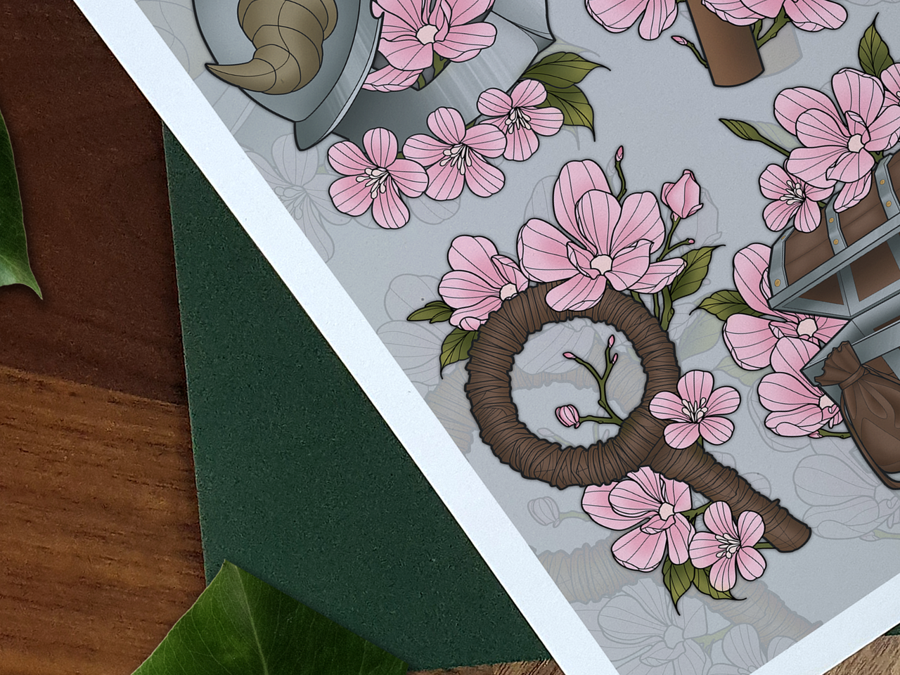 DiD Inspired Cooking Anime/Manga Art Print ~ A5/A4