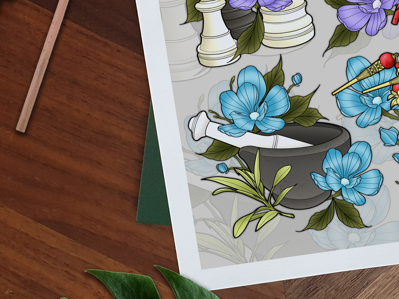AD Inspired Pharmacist Anime/Manga Art Print ~ A5/A4