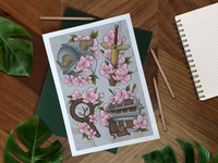 DiD Inspired Cooking Anime/Manga Art Print ~ A5/A4