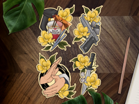 SD Inspired Konbini Premium Vinyl Stickers ~ Individual/Pack