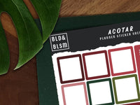 BloodAndBlossom - ACOTAR A Court Sticker Sheet ~ Functional Sticker Sheet ~ Journaling Supplies ACOTAR A Court Sticker Sheet ~ Functional Sticker Sheet ~ Journaling Supplies
