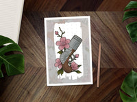 BloodAndBlossom - AOT Inspired Soldier Anime Mini Prints ~ 6X4 Mini Print AOT Mini Print Erwins Flare Gun