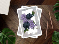 BloodAndBlossom - JJK Inspired Sorcerer Anime Mini Print ~ 6X4 Mini Prints BloodAndBlossom - JJK Inspired Sorcerer Anime Mini Print ~ 6X4 Mini Prints